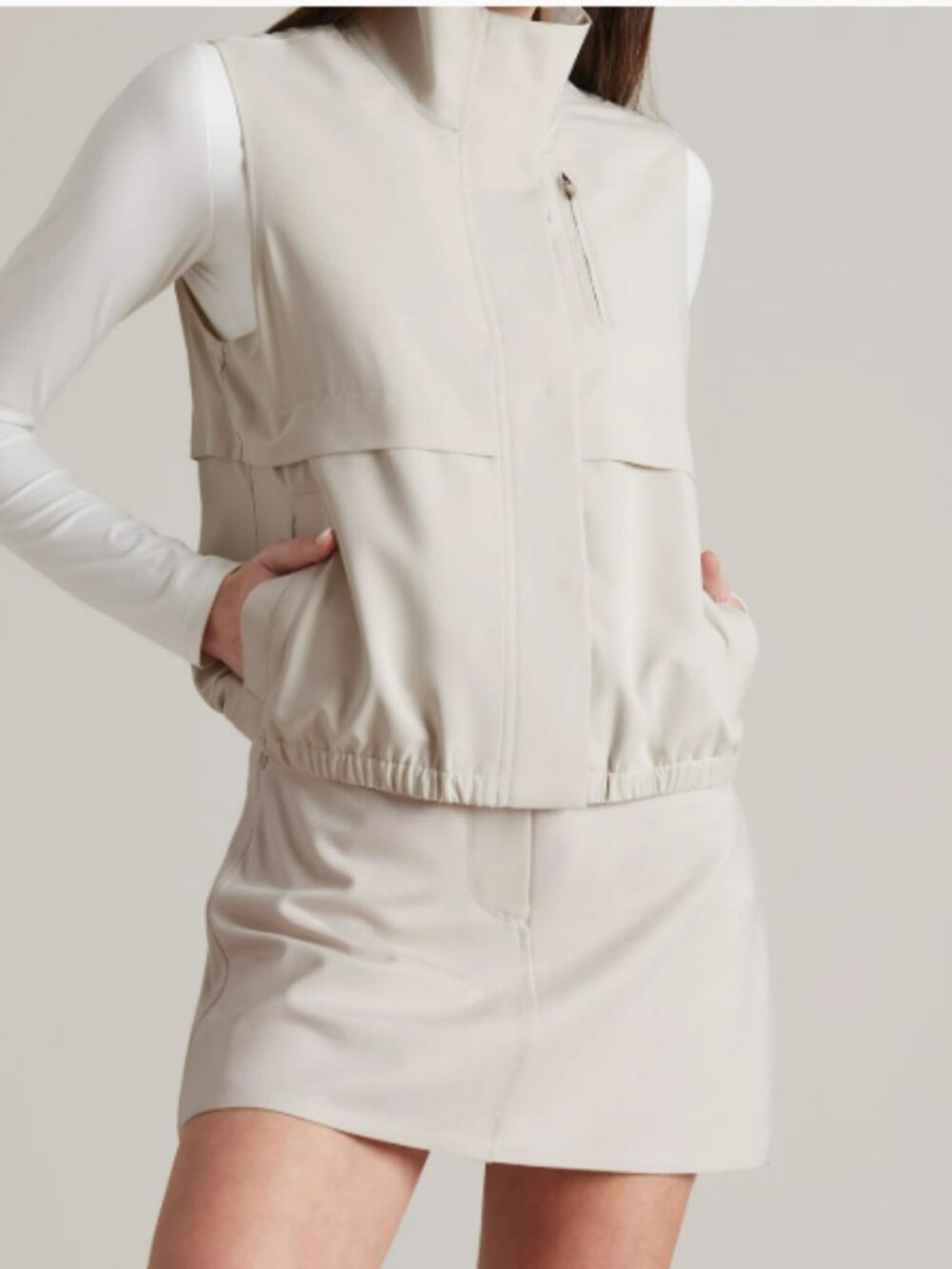 RHONE Mirage Vest Sand Womens Size XL